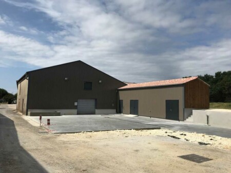 construction batiment agricole en bois alu