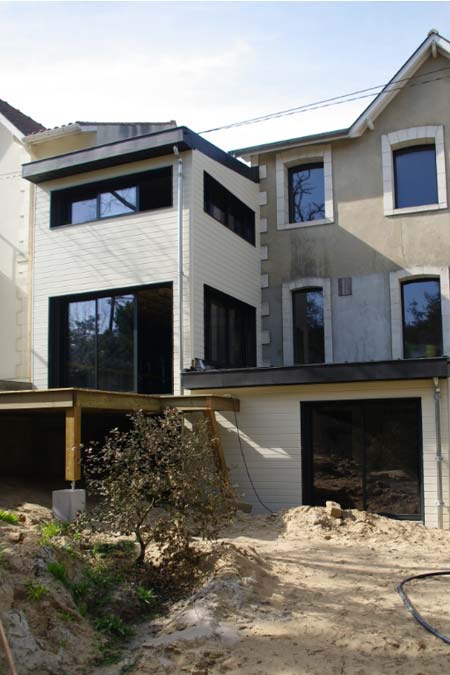 agrandissement maison ancien extension bois st georges de didonne