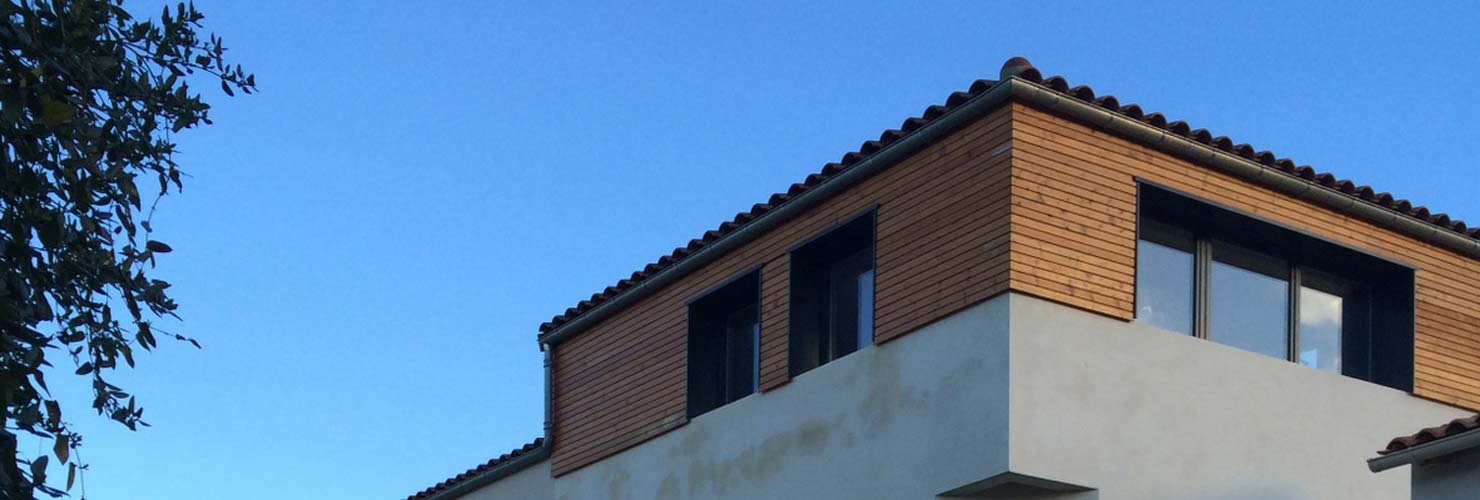 surélévation maison bardage bois saintes 17100 surélévation maison bardage bois saintes 17100