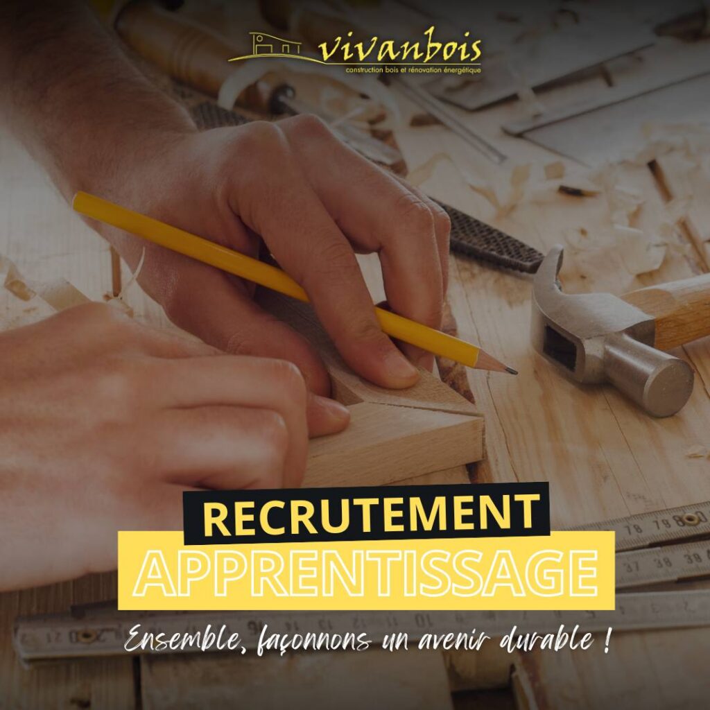 recrutement apprentissage menuisier couveur charpentier