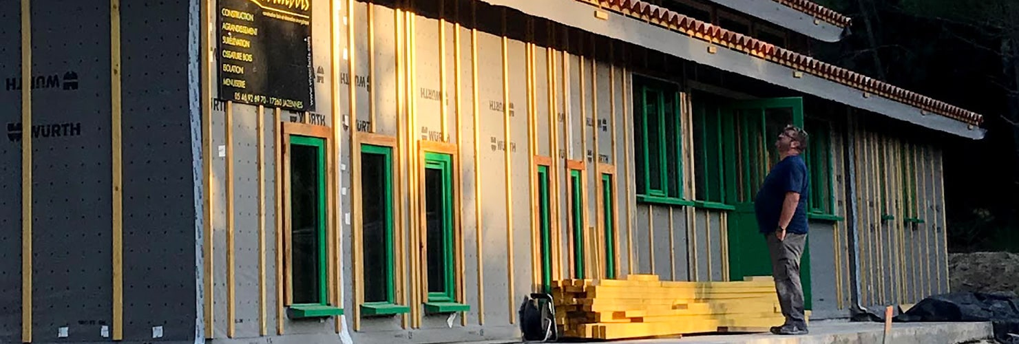 isolation des mus maison bois Arcachon 33120