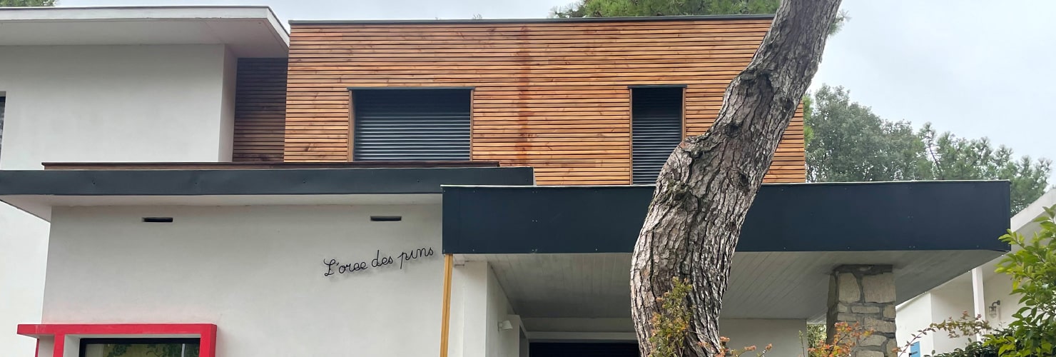 surélévation ossature bois maison année 60 Saint palais sur mer 17420 surélévation ossature bois maison année 60 Saint palais sur mer 17420