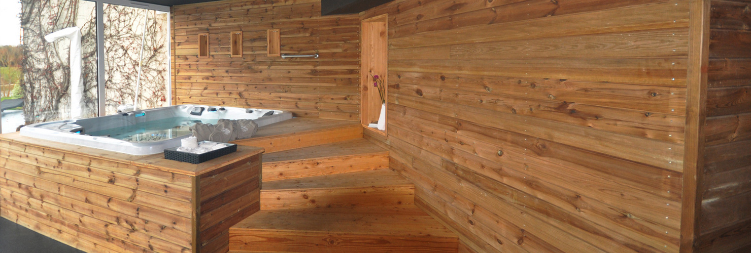 vivanbois agencement spas marche bardage alto hôtel les jardins du lac Trizay 17 vivanbois agencement spas marche bardage alto hôtel les jardins du lac Trizay 17