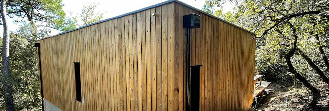 habillage bardage bois maison contemporaine 17200 royan