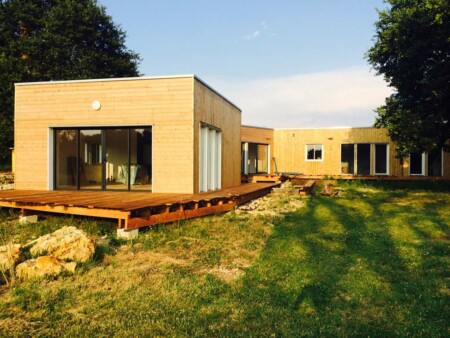 MAISON OSSATURE BOIS ÉTAGE THENAC 17460