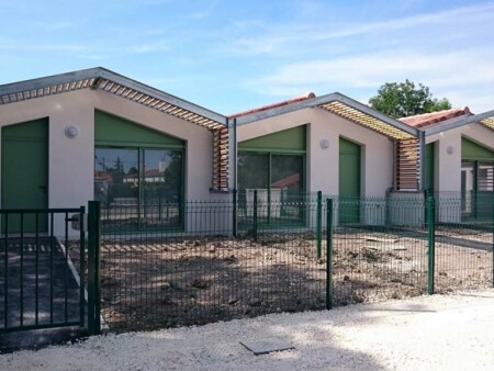 Pose porte fenêtre logement hlm mornac sur seudre