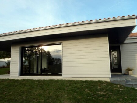 agrandissemen de maison bardage st georges des coteaux