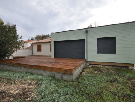 agrandissement bois maison bardage vaux sur mer