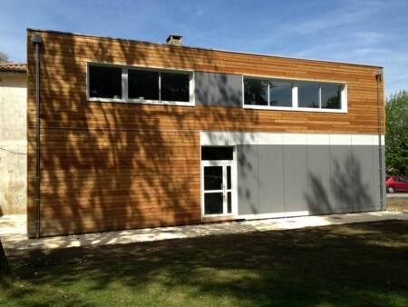 construction facade lycèe recouvrance saintes 17100