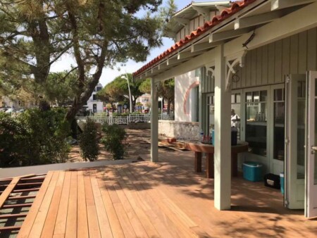 pose terrase restaurant chez bob saint palais 17