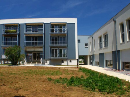 réhabilitation logements ancienne gendarmerie Gémonzac