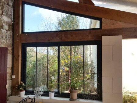 rénovation véranda ouverture aluminium