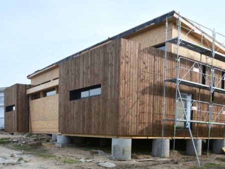 vivanbois construction dojo de cozes structure bois bardage