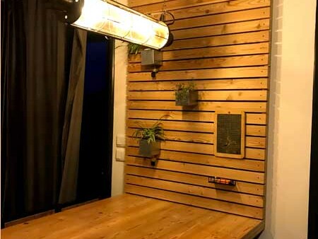 deco table mur bois vegetal interieur vivanbois