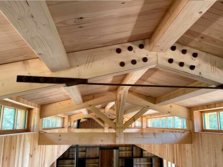 fabrication charpente traditionnelle poutre renfort maison cap ferré