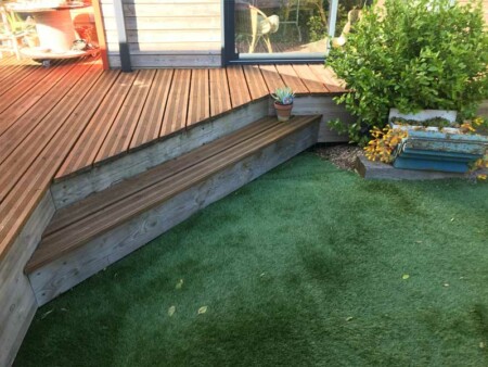 installation terrasse en bois classe 4