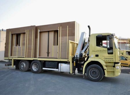 livraison panneau structure bois