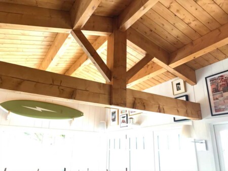 charpente traditionnelle maison restauree charente maritime