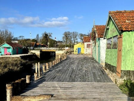 renovation ponton bois estuaire port oleron charente maritime