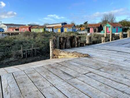 renovation ponton passerelle bois charente maritime oleron
