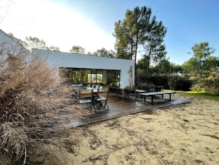 maison contemporaine menuiserie la palmyre terasse bois