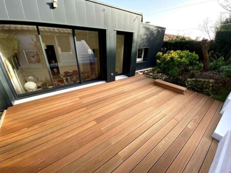 pose terasse bois ipe saintes