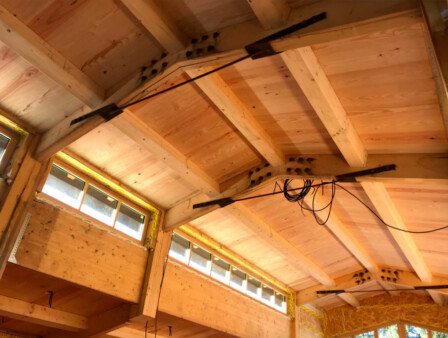 préparation charpente bois