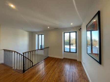 rénovation parquet chêne rembarde escalier traditionnel remplacement menuiserie alu