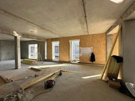 construction mur façade bois résidence les demoiselles Rochefort 17130